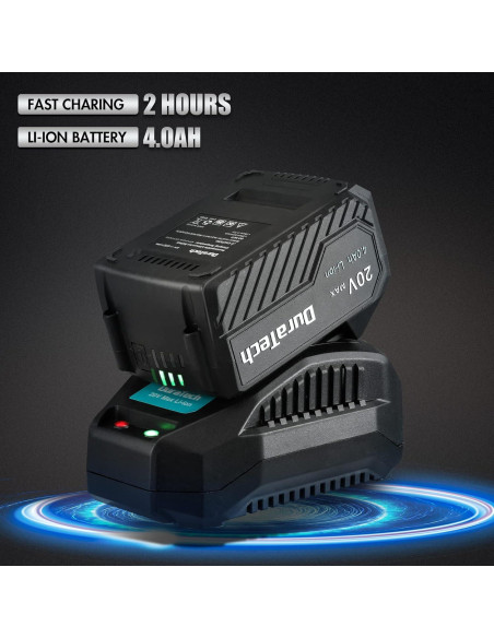 Sierra Recíproca Inalámbrica DURATECH 20V 4.0Ah 3000SPM