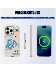 Funda deportiva CHBSHENG para iPhone 16 Pro Max beige 2