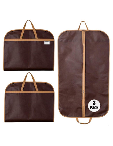 Set de 3 Fundas de Ropa Portátiles Axceroh 96.5x55.9cm