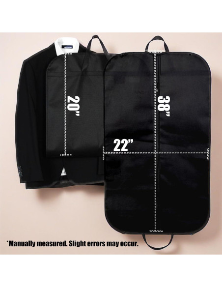 Set de 3 Fundas de Ropa Portátiles Axceroh 96.5x55.9cm