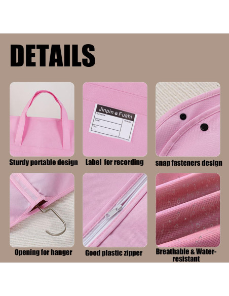 Set de 3 Fundas de Ropa Portátiles Axceroh 96.5x55.9cm