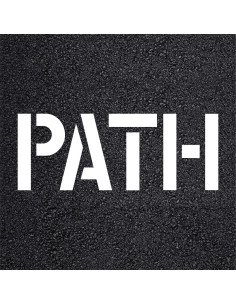 Plantilla de Palabras de Camino 30.48 cm Marketing Holders 2