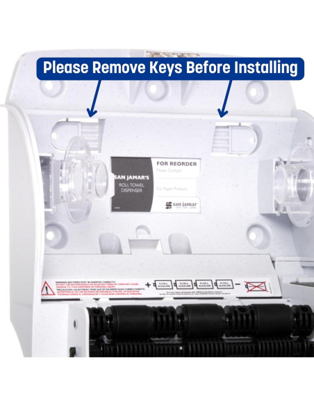 Dispensador de Toallas de Papel San Jamar T8400TBK Negro