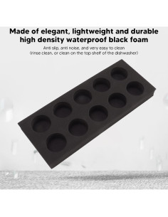 Organizador de cápsulas de café Topyond - 3 compartimentos EVA 2