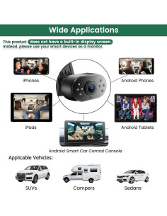 Cámara para Bebé Inalámbrica GreenYi-306 WiFi 720P HD con IR 2