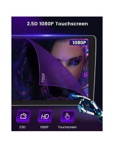 Estéreo de Coche Android Hikity 10.1" 2GB 64GB para Hyundai Tucson IX35 2010-2015