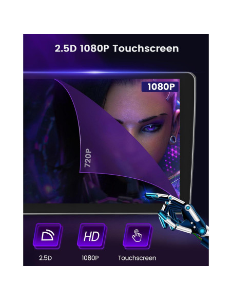 Estéreo de Coche Android Hikity 10.1" 2GB 64GB para Hyundai Tucson IX35 2010-2015