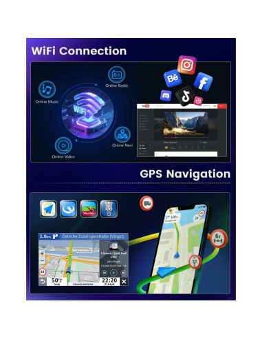 Estéreo de Coche Android Hikity 10.1" 2GB 64GB para Hyundai Tucson IX35 2010-2015