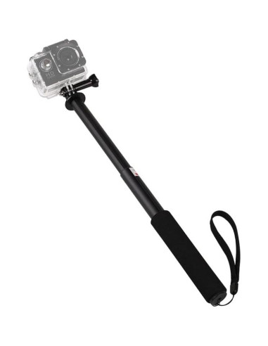 Bastón de Selfie Aluminio Extensible 75.5 cm para GoPro y Smartphone