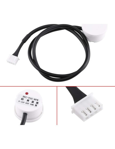 Sensor de Nivel de Líquido Sin Contacto TOPINCN XKC-Y25-NPN