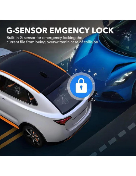 Cámara de Tablero XIKLOP FHD 1080P 3 Canales con WiFi