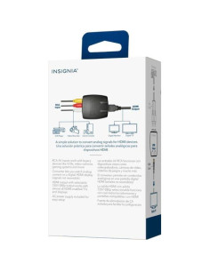 Convertidor RCA a HDMI Insignia 1080P para TV y Consolas 2