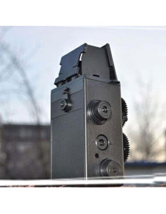 Cámara TLR Retro DIY GOWENIC 35mm Doble Lente Reutilizable 2