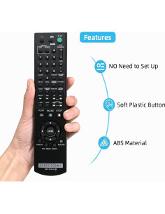 Control Remoto Reemplazo Sony RMT-V504A para DVD/VHS 2