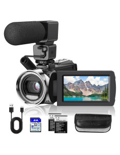 Cámara de Video FHD 1080P Rawiemy RAW-8162Plus con Micrófono