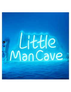 Letrero de Neón YuanDian Pequeña Cueva de Hombre 40.6x11.9cm