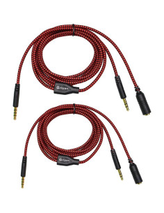 Cable de Audio Extensión 3.5mm Yu Cheng 2m Compatible PS5 Xbox 2