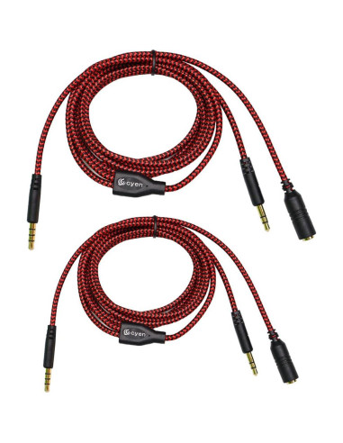Cable de Audio Extensión 3.5mm Yu Cheng 2m Compatible PS5 Xbox