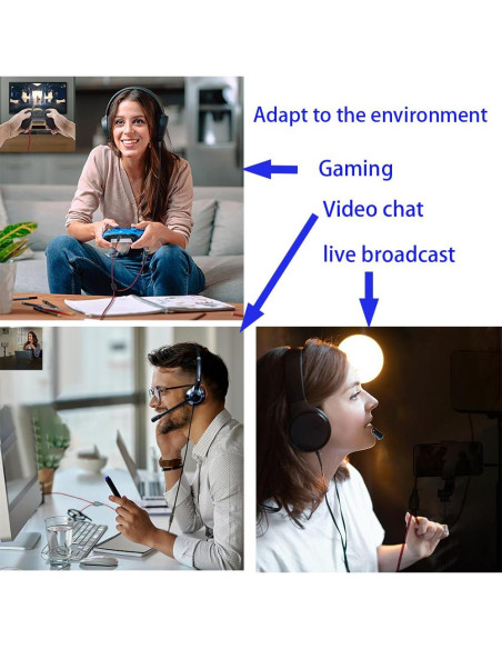 Cable de Audio Extensión 3.5mm Yu Cheng 2m Compatible PS5 Xbox