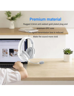 Micrófono de Reemplazo Yoidesu para Auriculares Barracuda X 3.5mm 2