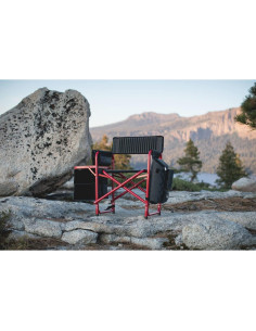 Silla de Camping Fusion Picnic Time con Enfriador y Mesa Lateral 2