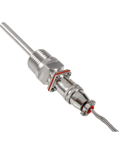 Sonda de Temperatura RTD PT100 Fafeicy 2m Rosca NPT 1/2"