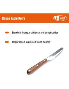 Cuchillo de Mesa Rakau GSI Outdoors Acero Inoxidable 2