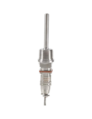 Sonda de Temperatura RTD PT100 Fafeicy 2m Rosca NPT 1/2"