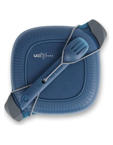 Kit de Comida de Camping UCO 5 Piezas Eco Azul