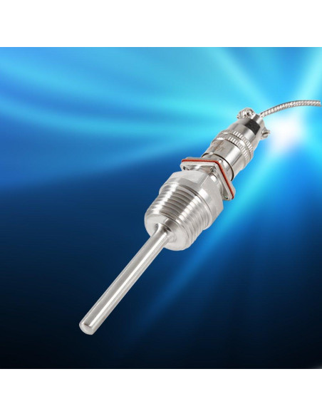 Sonda de Temperatura RTD PT100 Fafeicy 2m Rosca NPT 1/2"