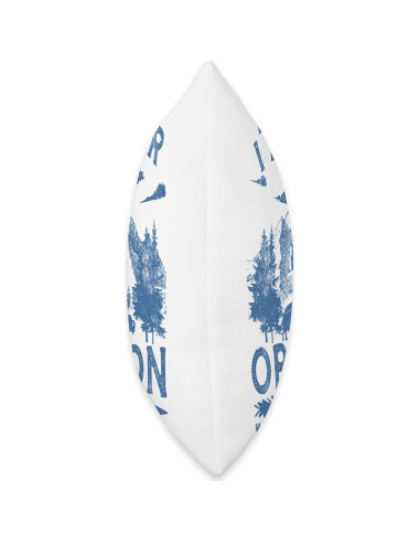Almohada Vintage Camping Oregon 45x45 cm Poliester