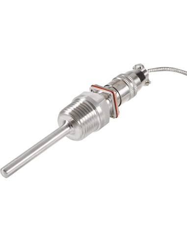 Sonda de Temperatura RTD PT100 Fafeicy 2m Rosca NPT 1/2"