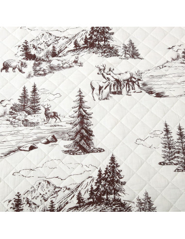 Juego de Colcha Reversible Paseo Road Individual 2 Piezas