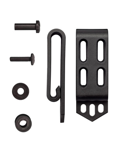 C-Clip Pequeño Cold Steel - Paquete de 2, Negro, 4.45 cm