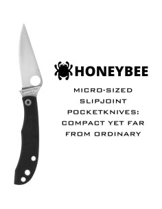 Cuchillo de bolsillo Spyderco Honeybee G-10 4.27 cm EDC 2