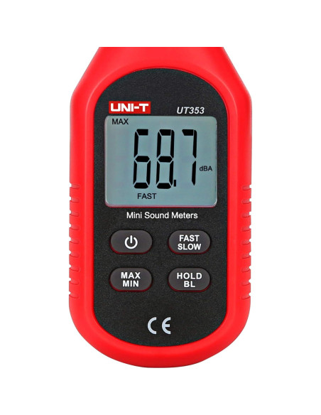 Medidor de Decibelios UNI-T UT353 Digital 30-130 dBA