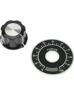 Set de Perillas de Potenciómetro FICEMETOI 6mm con Escala Digital 2