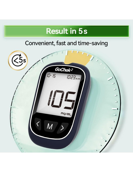 Kit Monitor de Glucosa MicroTech 100 Tiras y Lancetas