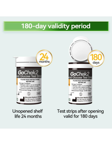 Kit Monitor de Glucosa MicroTech 100 Tiras y Lancetas