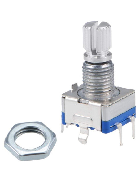 Encoder Rotativo Digital uxcell EC11 360 Grados 6mm 2pcs Encoder Rotativo Digital uxcell EC11 360 Grados 6mm 2pcs