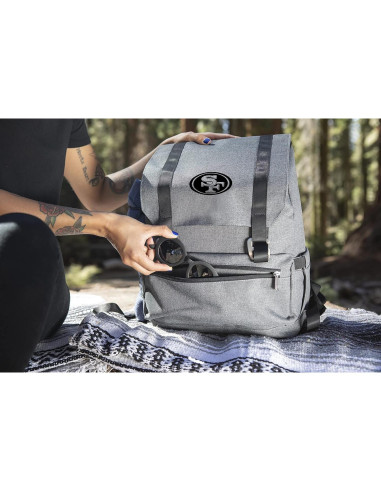 Mochila Cooler Suave Picnic Time San Francisco 49ers 28 Latas