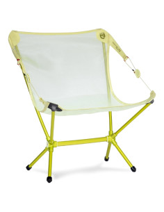 Silla de senderismo reclinable NEMO Moonlite Elite - Citron