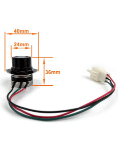 Botón Acelerador Potenciómetro Personalizado L-faster 9cm 2