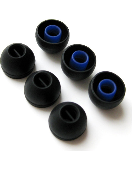 6 Tapones de Reemplazo Medianos para Auriculares Sennheiser