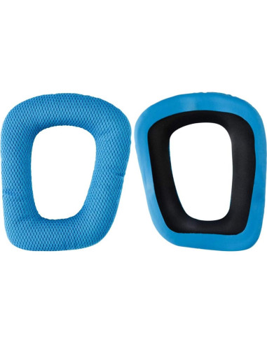 Almohadillas de Reemplazo Geekria para Logitech G430 G930 Azul
