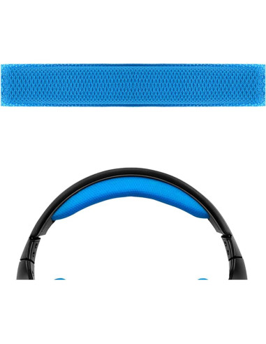 Almohadillas de Reemplazo Geekria para Logitech G430 G930 Azul