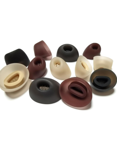 Puntas de Repuesto Silicona Jabra Elite 10 - 4 Pares Negro