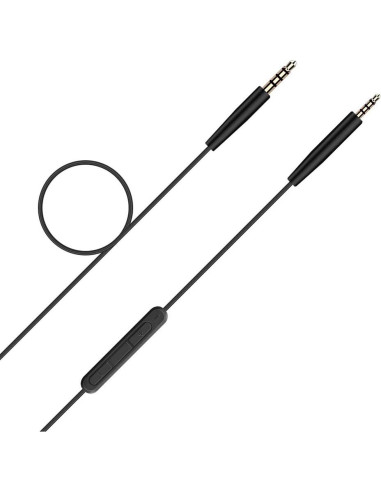 Cable de audio de reemplazo BUTIAO para Bose QC35 1.4m