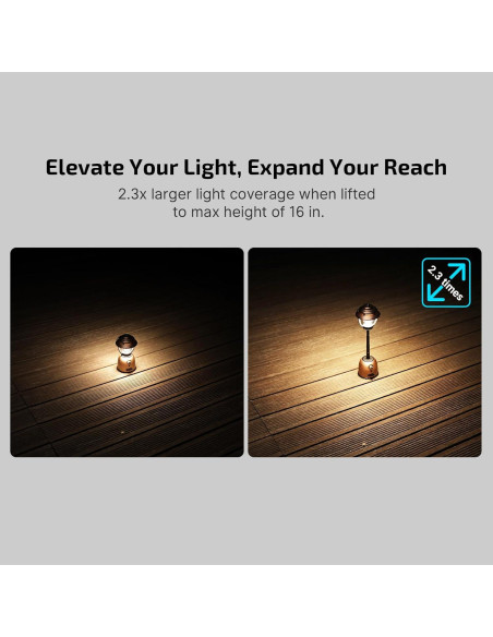 Linterna de Camping OLIGHT Olantern Stretch 500 Lúmenes Recargable