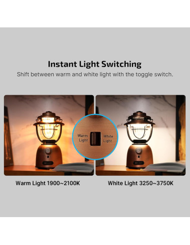 Linterna de Camping OLIGHT Olantern Stretch 500 Lúmenes Recargable